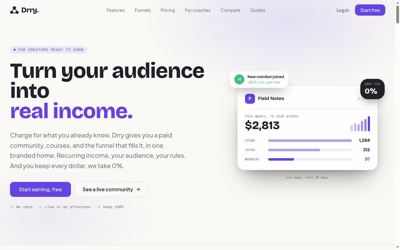 Drry Homepage