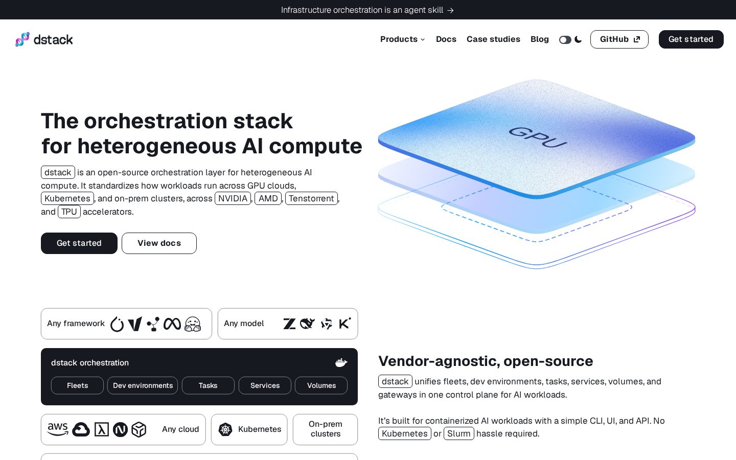 dstack Homepage