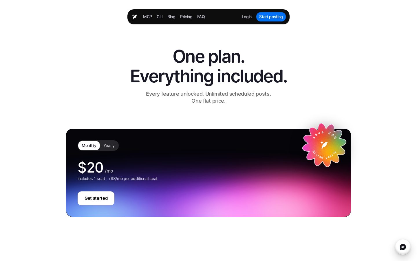 DunSocial Pricing