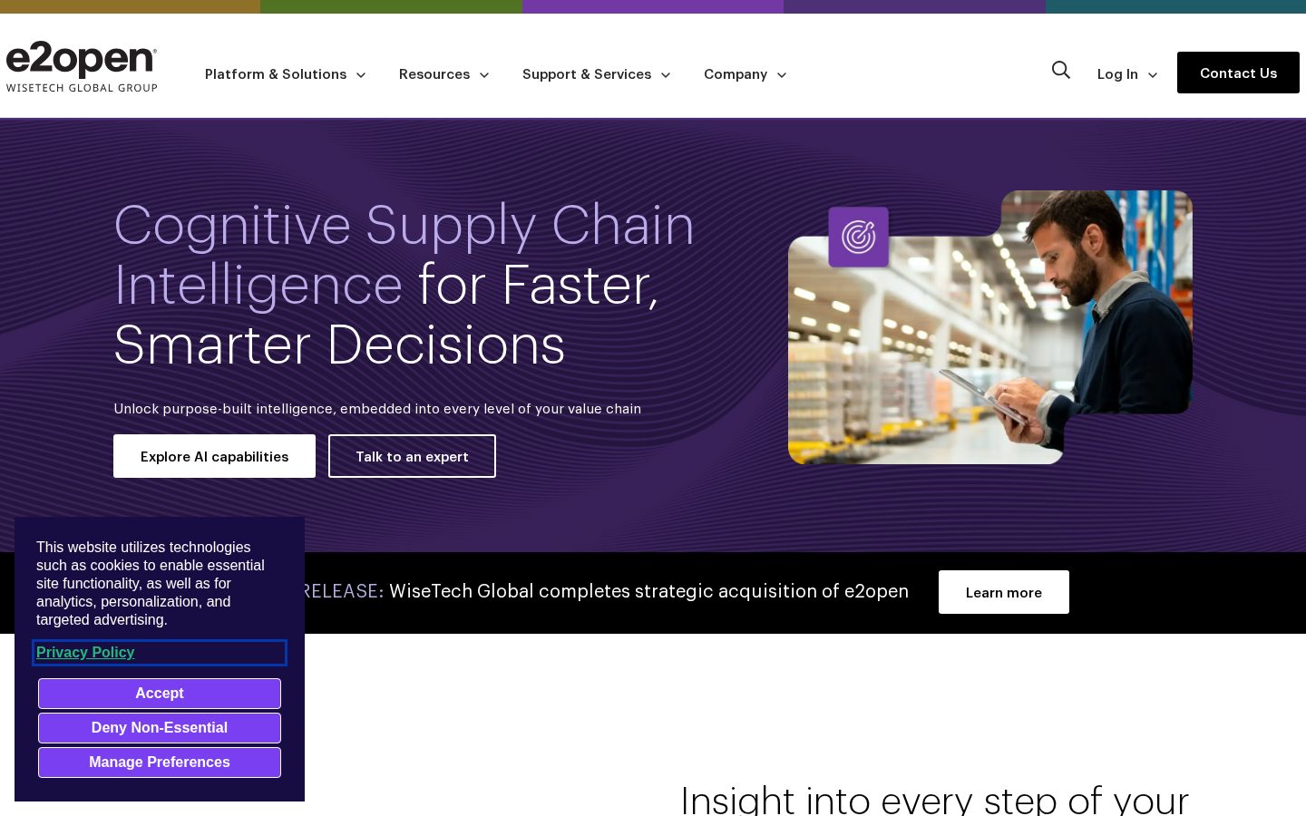 e2open Homepage