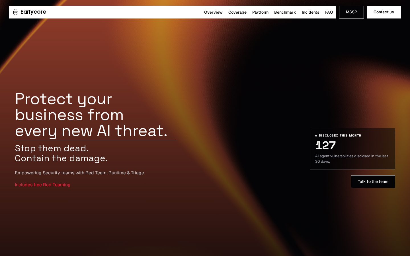 EarlyCore Homepage