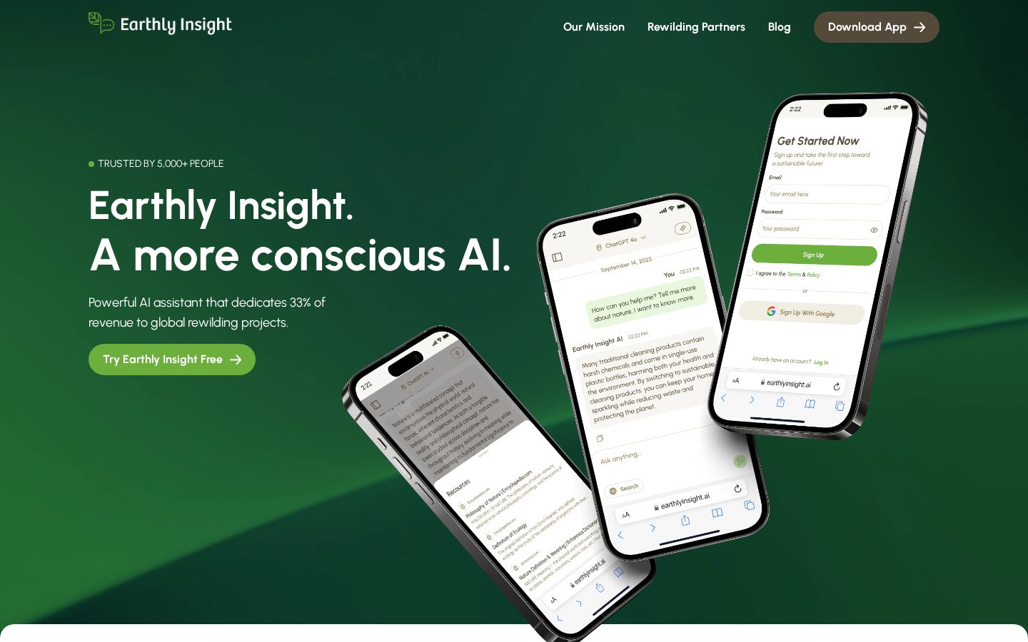 Earthly Insight Homepage