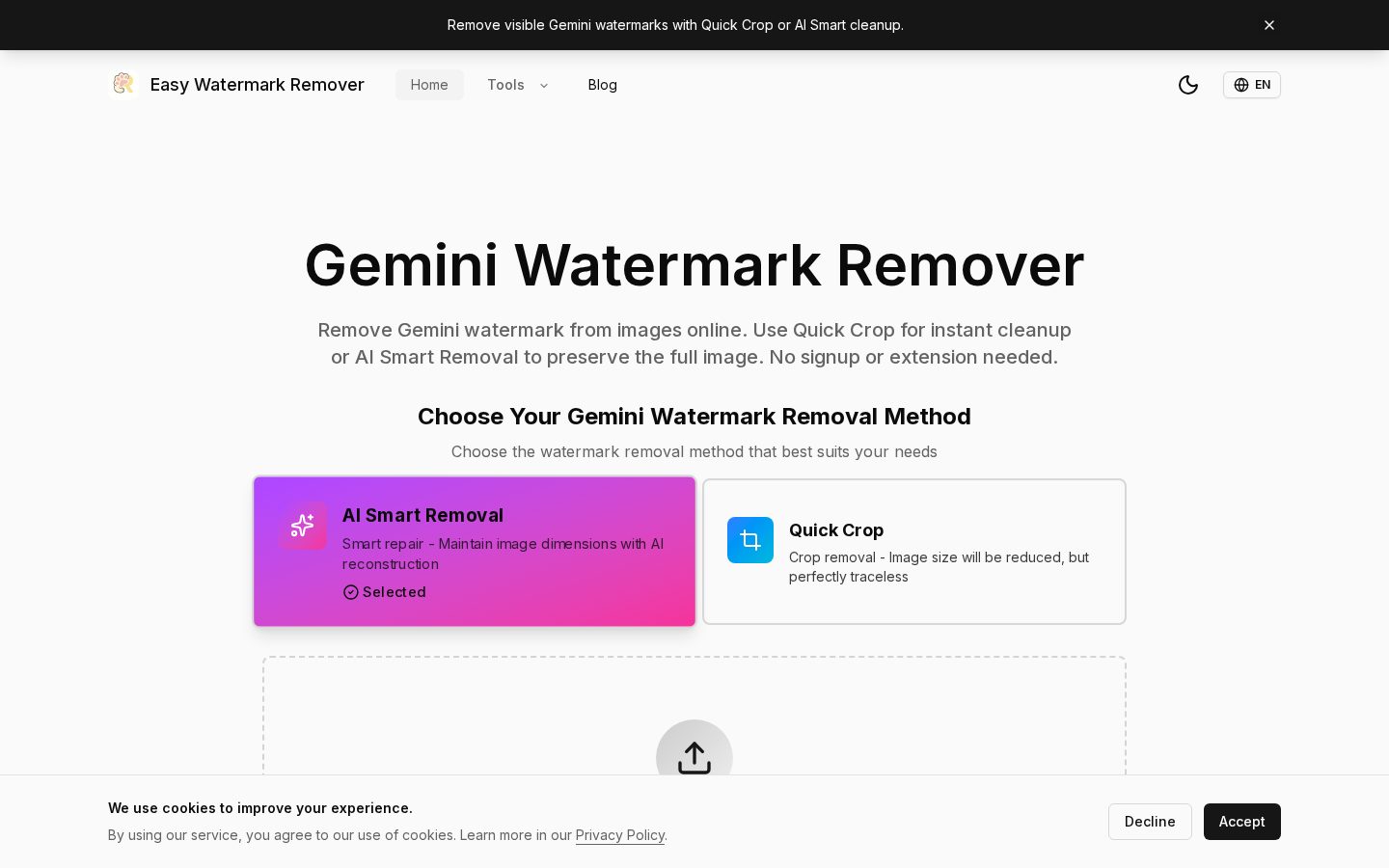 Easy Watermark Homepage