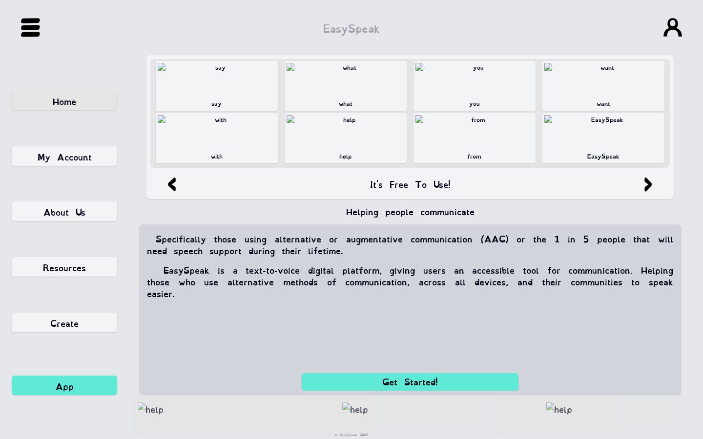 EasySpeak Homepage