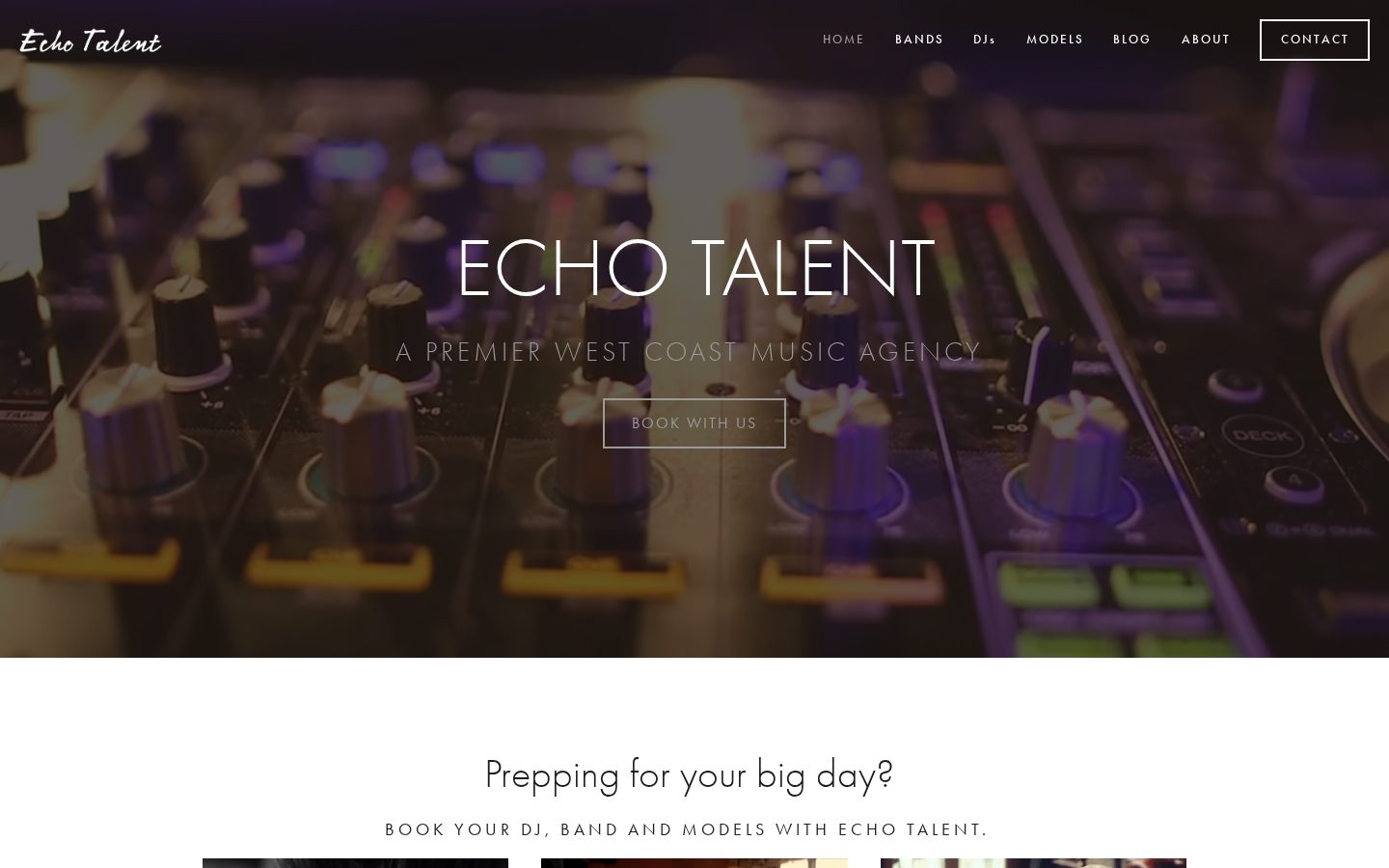 Echo Talent Homepage