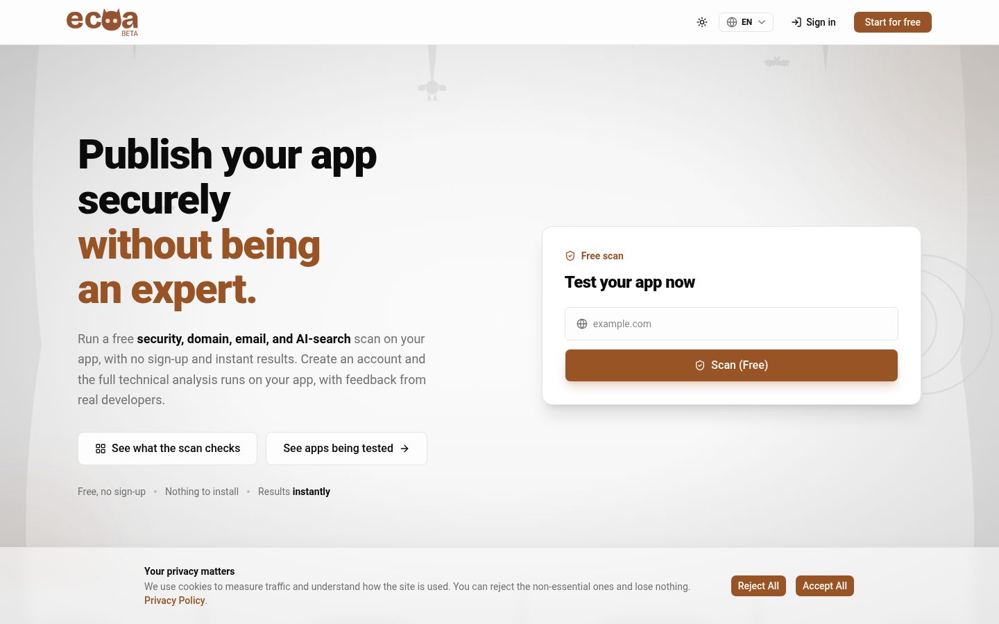 ecoa Homepage