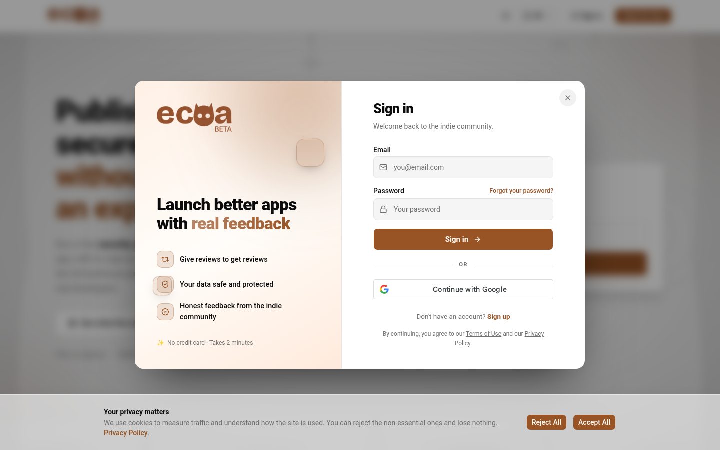 ecoa Pricing