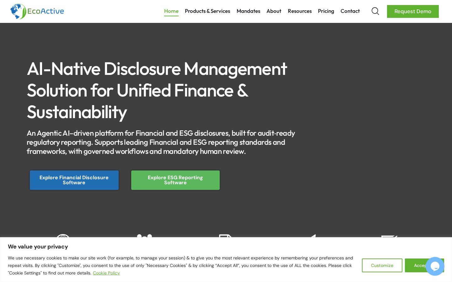EcoActive Homepage