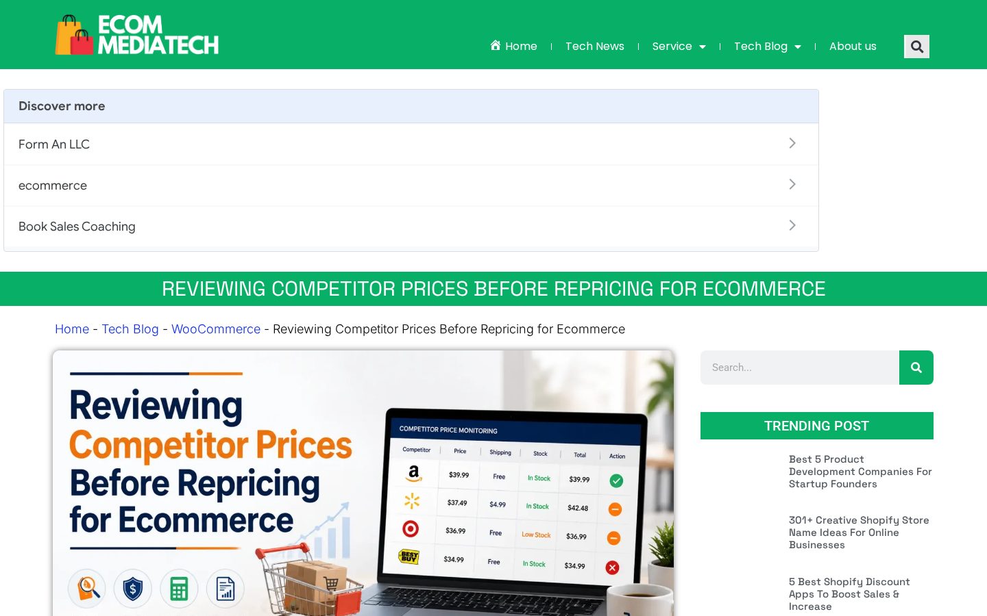 Ecom Mediatech Pricing