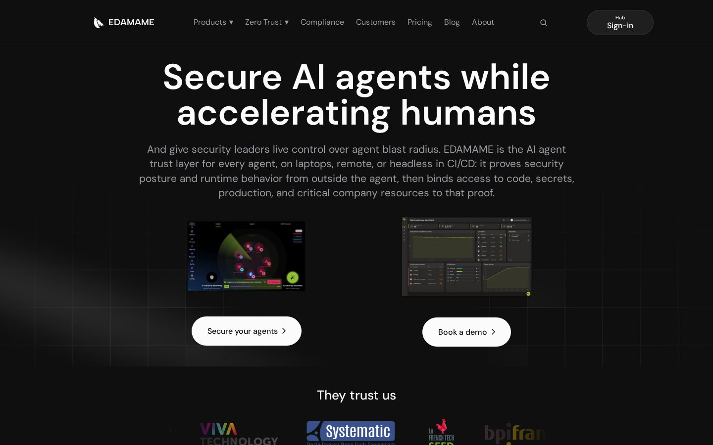 EDAMAME Security Homepage