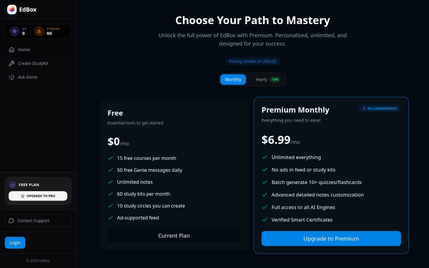EdBox Pricing