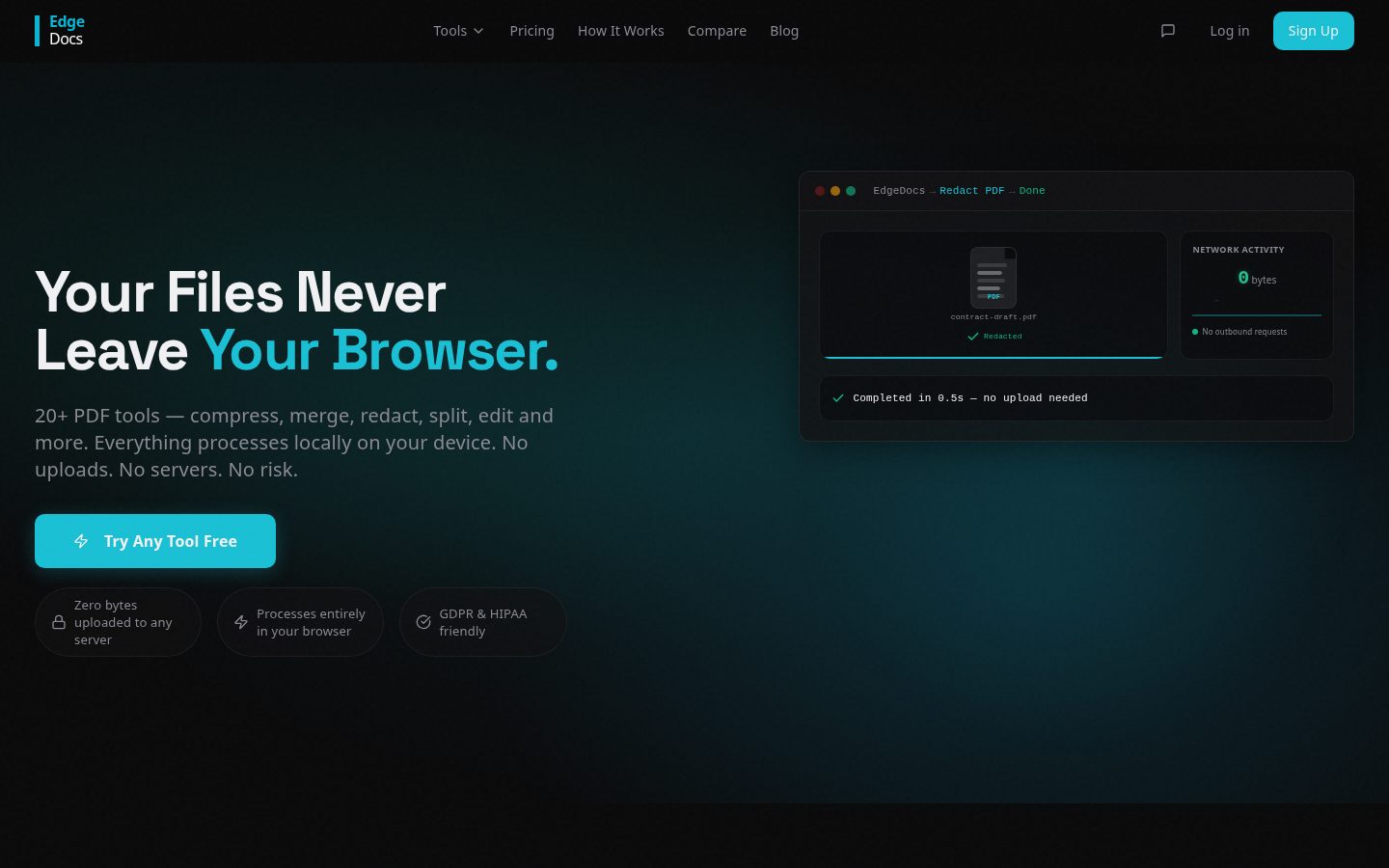 EdgeDocs Homepage