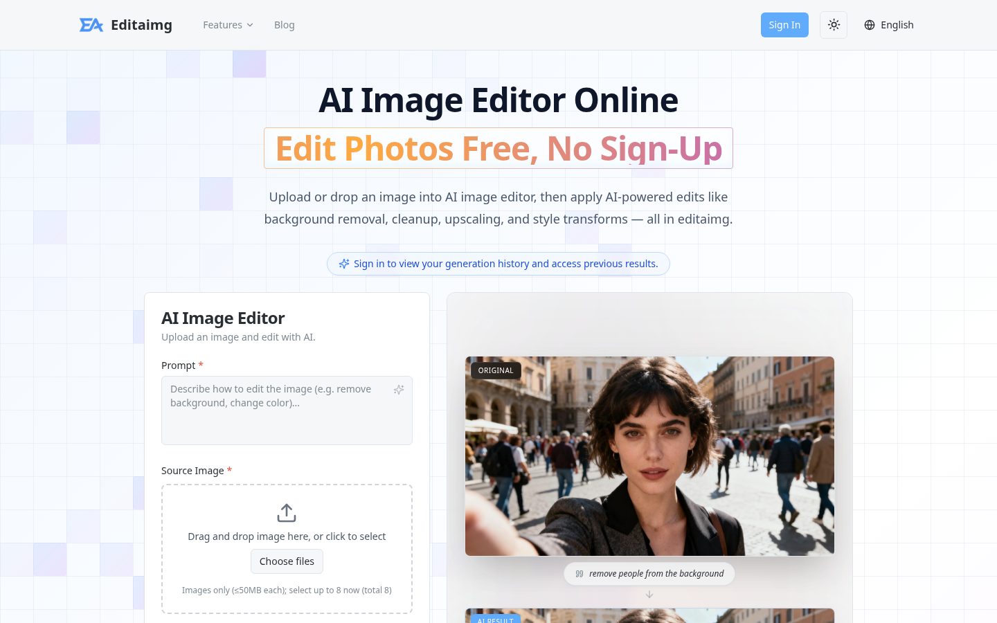 Editaimg Homepage