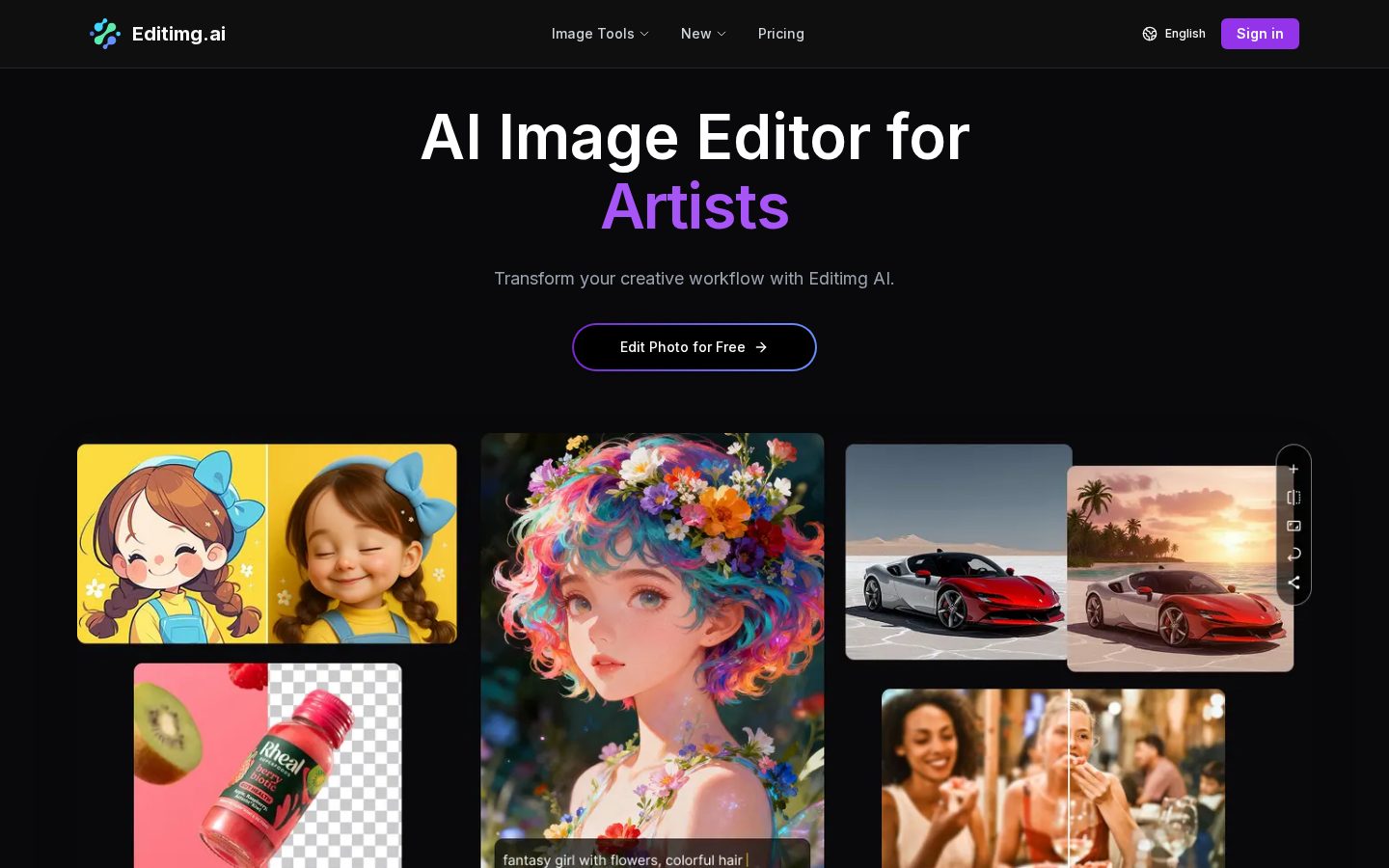Editimg Homepage
