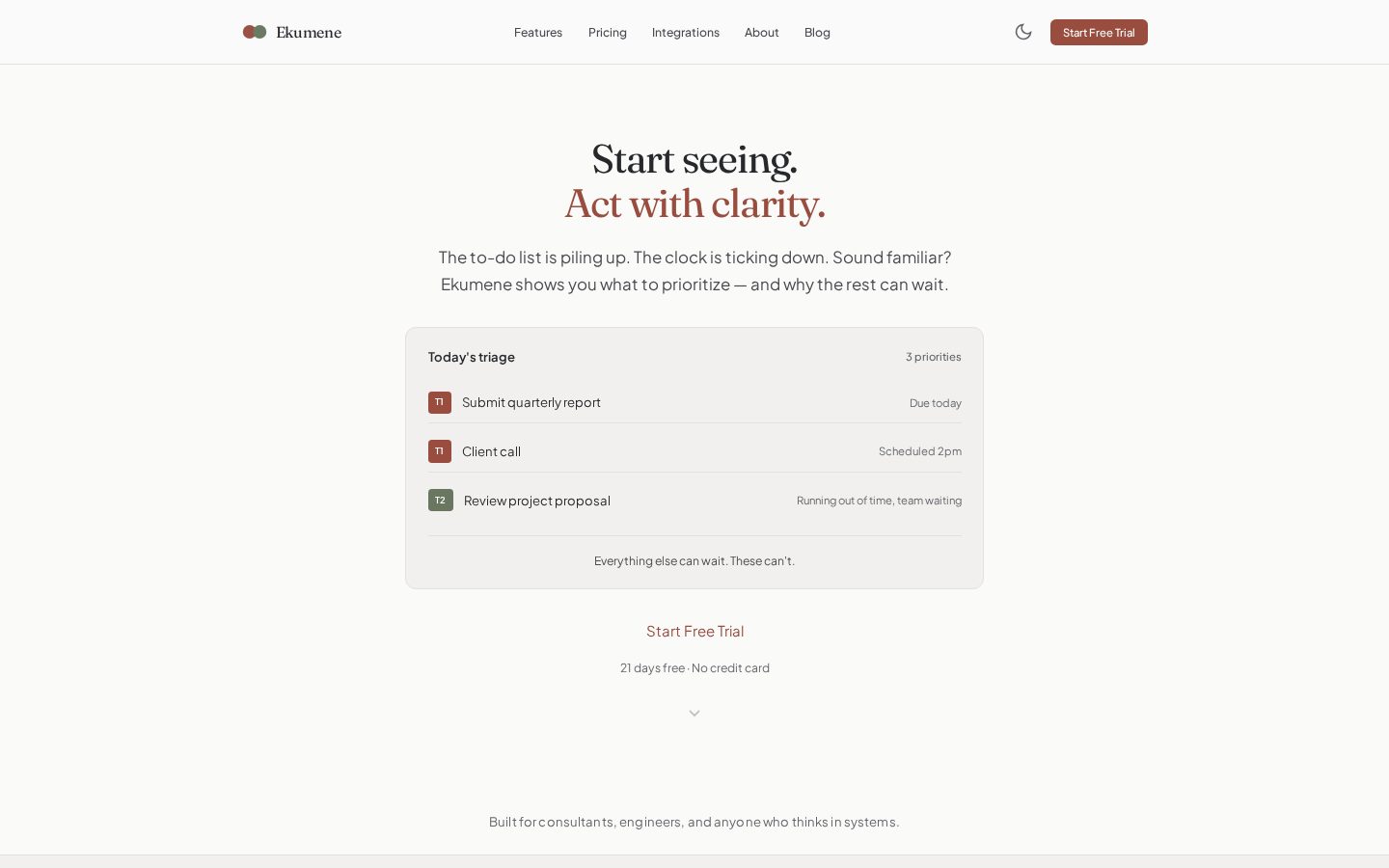 Ekumene Homepage