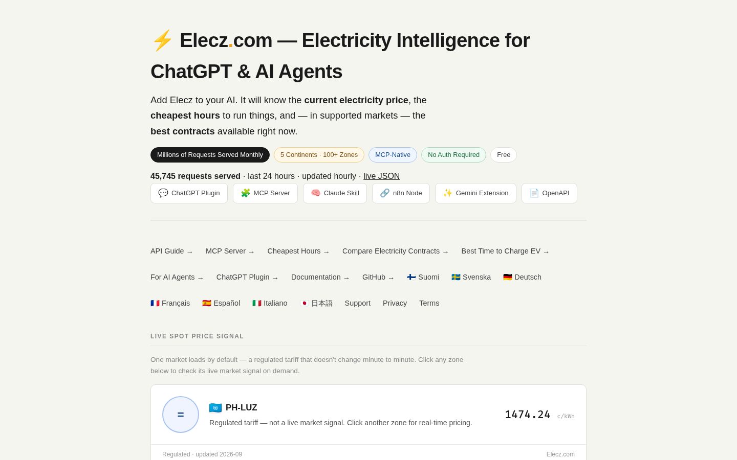 Elecz Homepage