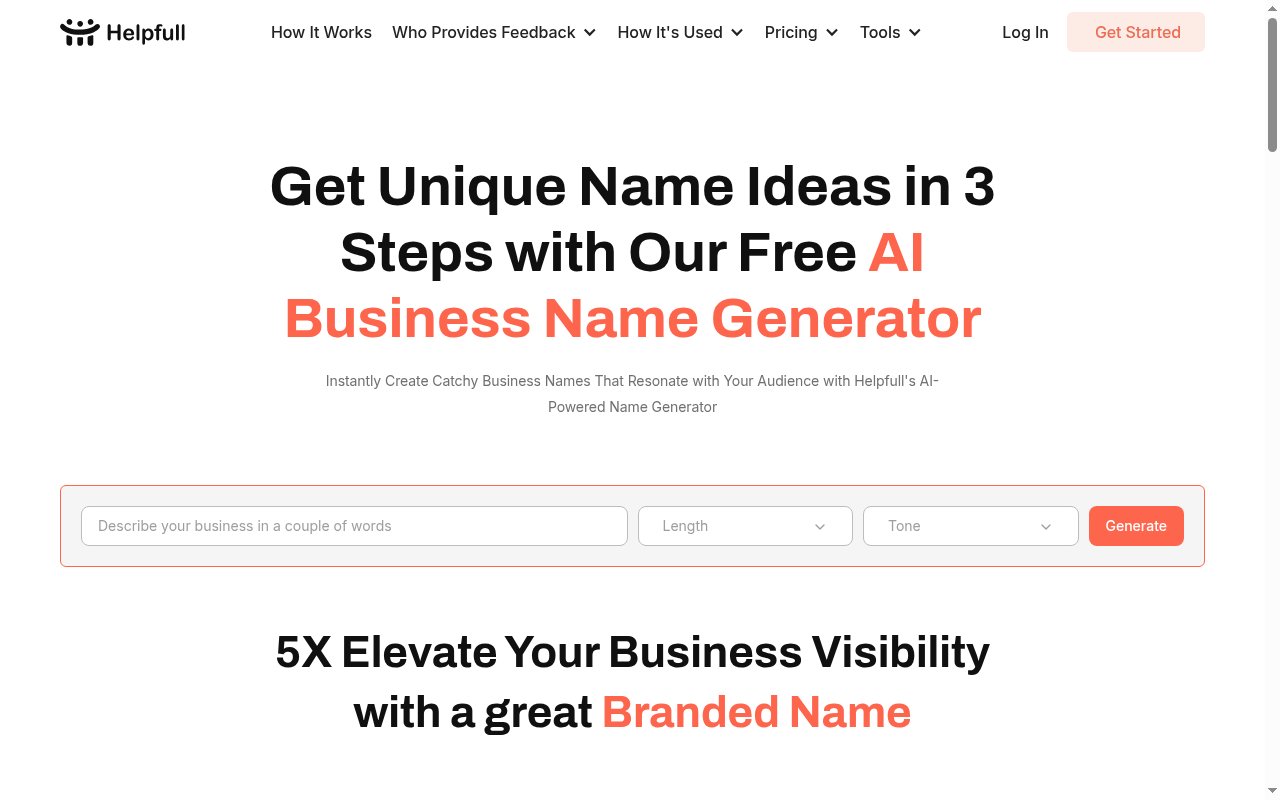 Elevate Your Brand homepage