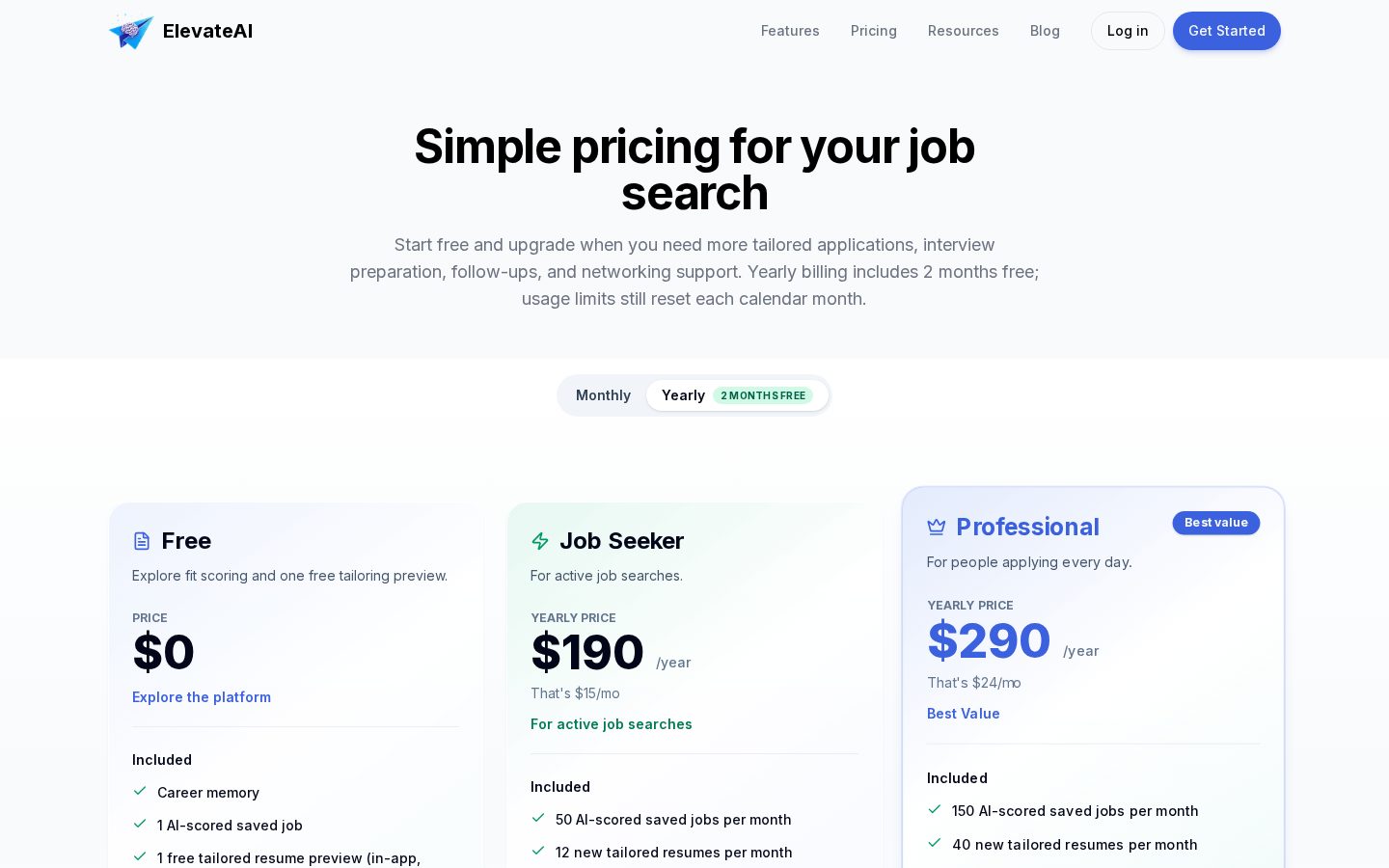 ElevateAI Pricing