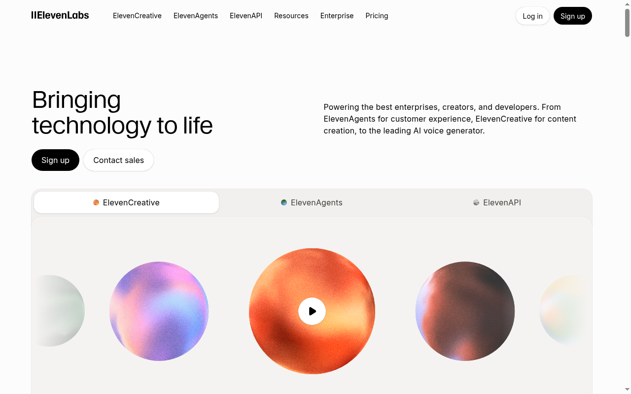 Homepage