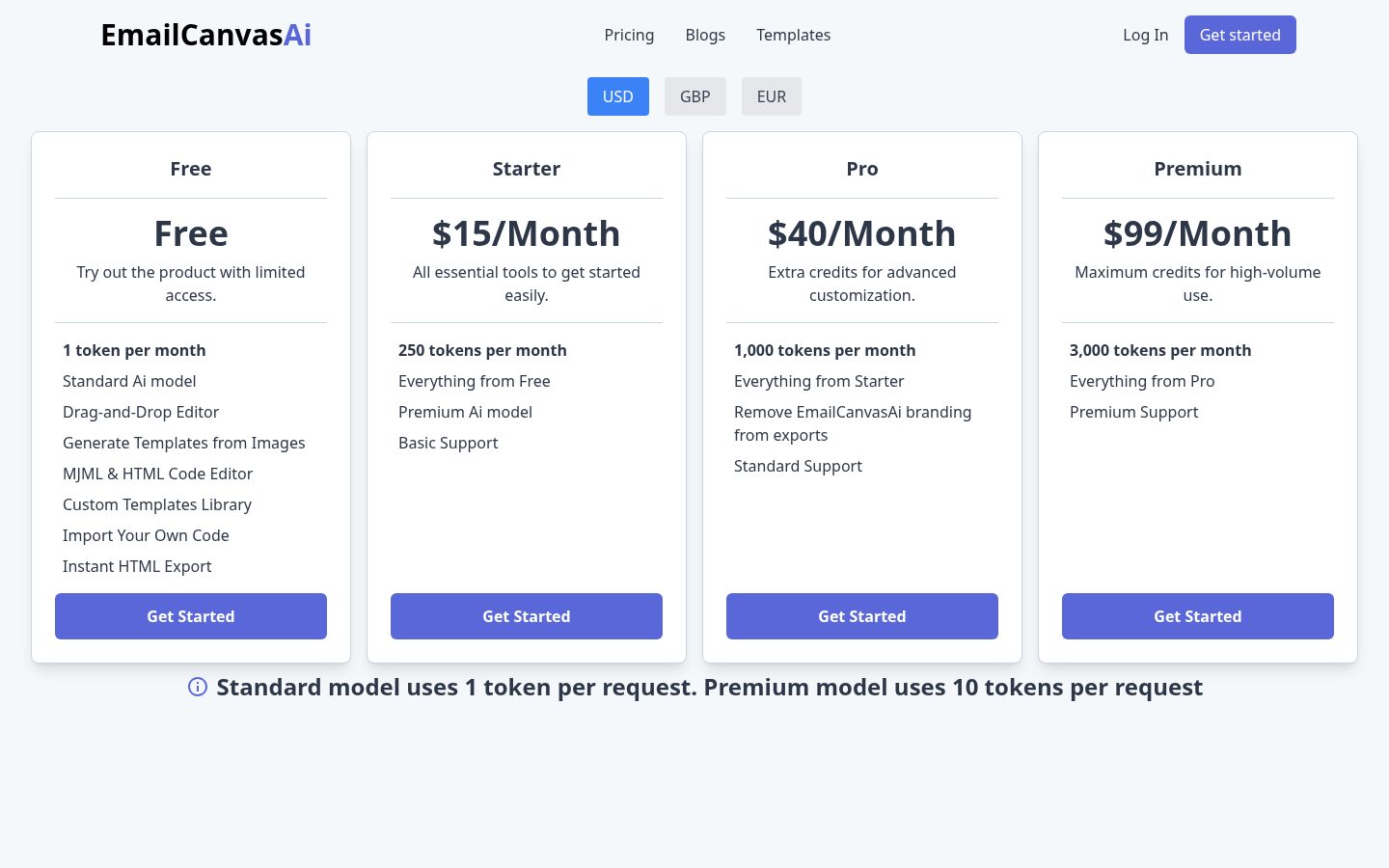EmailCanvasAi Pricing