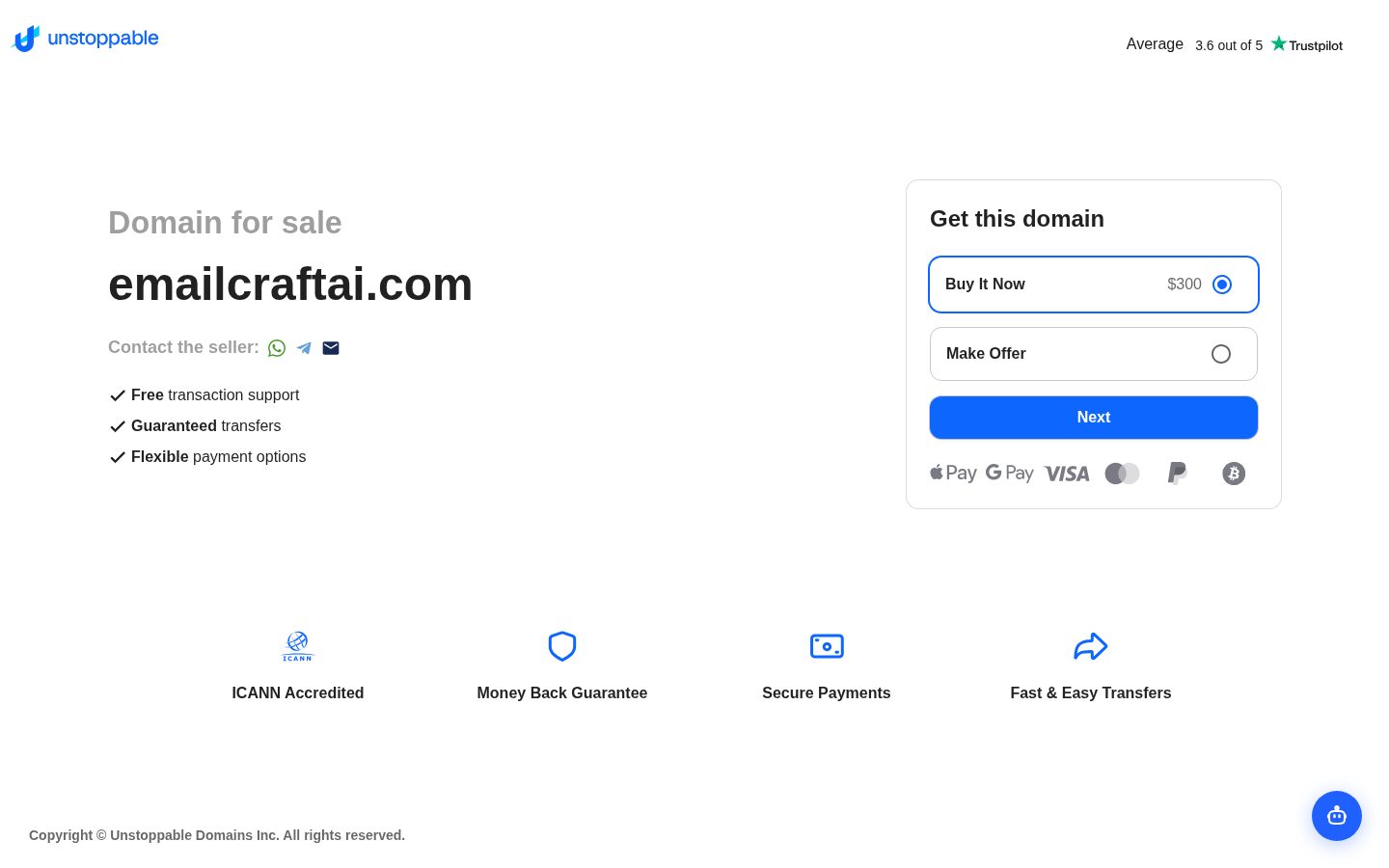 EmailCraft AI Homepage