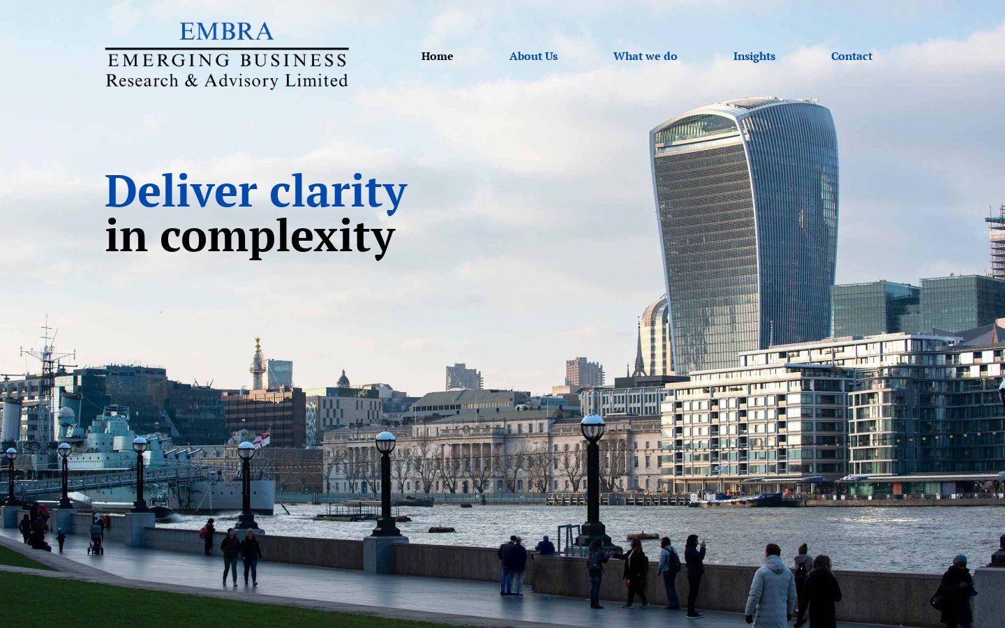 Embra Homepage