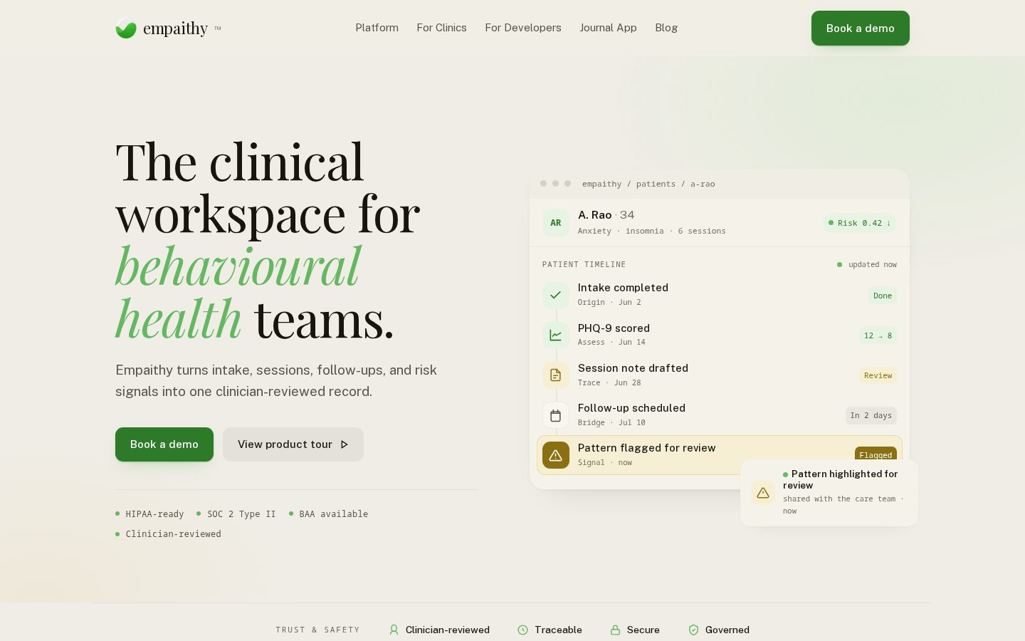 Empaithy Homepage