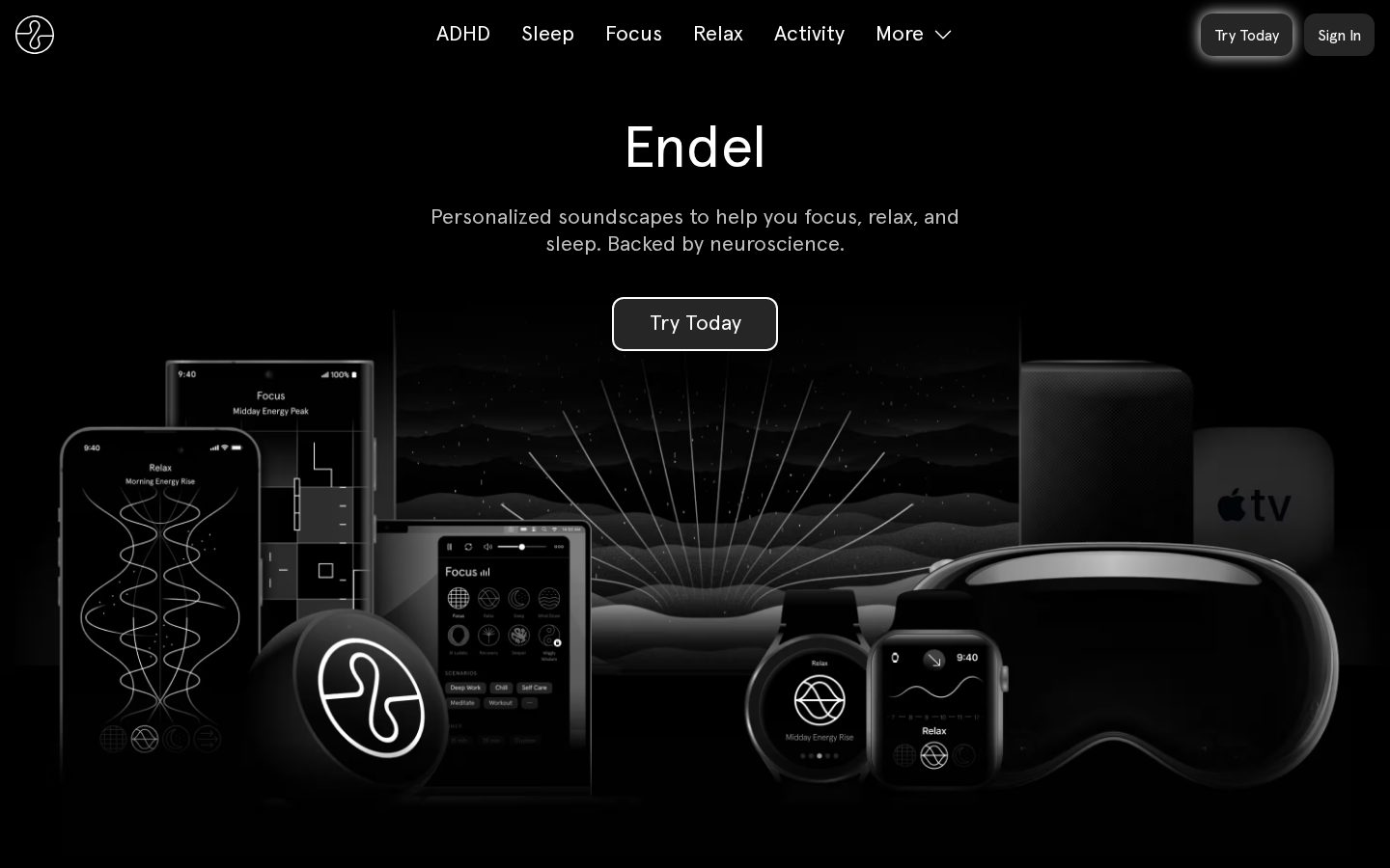 Endel Homepage