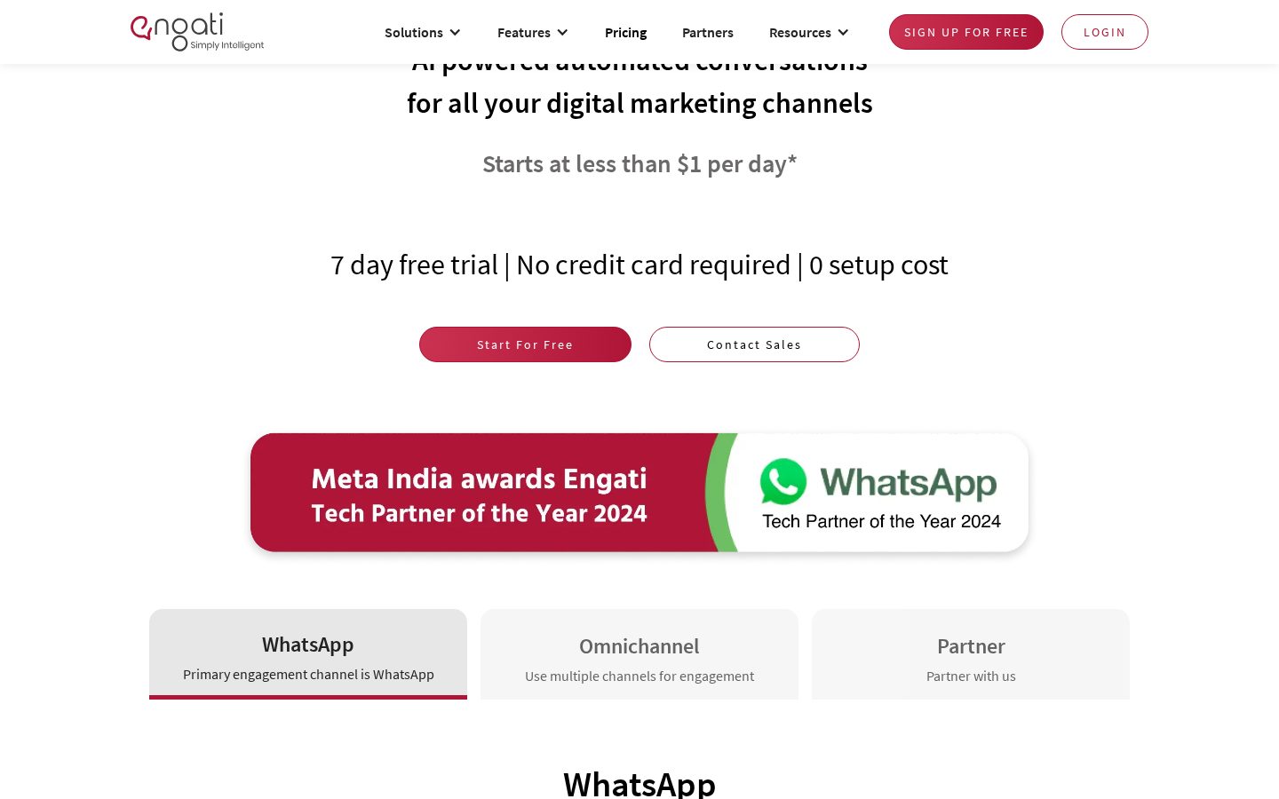 Engati Pricing