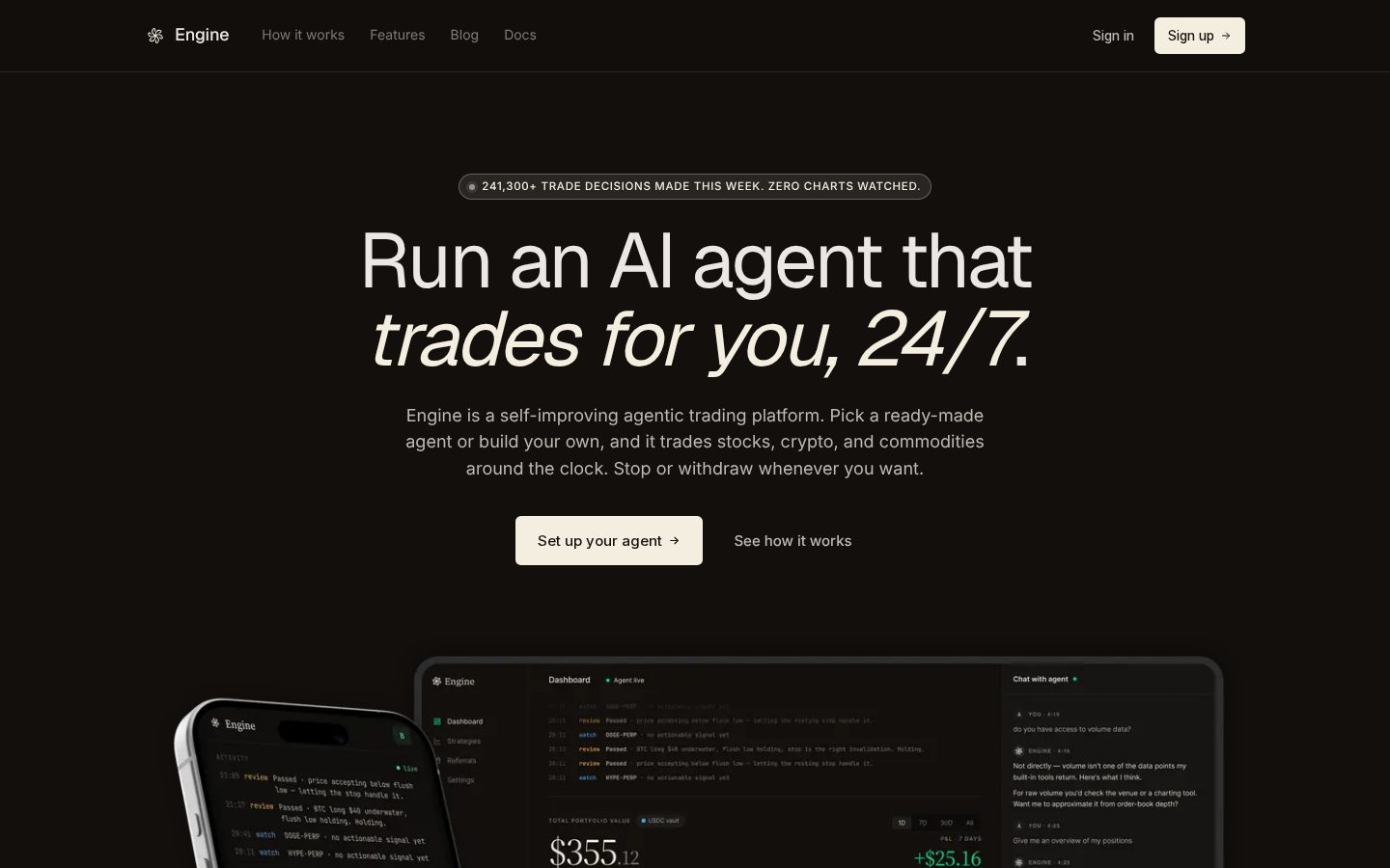 Engine Homepage