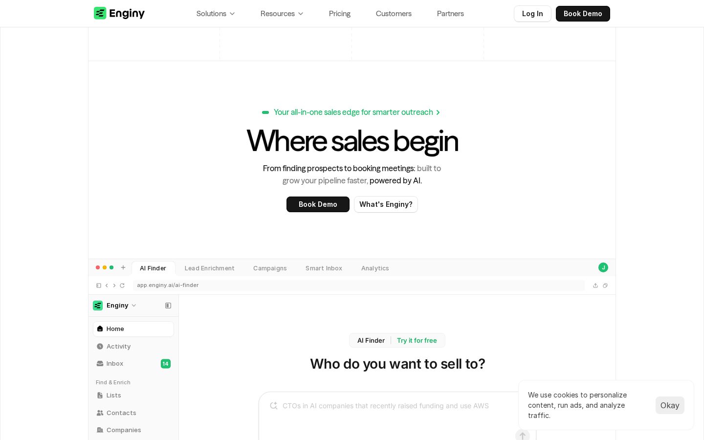 Enginy Homepage