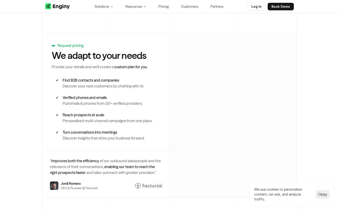 Enginy Pricing