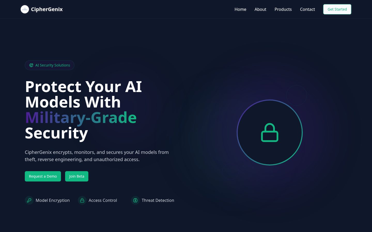 EnixProtect Homepage