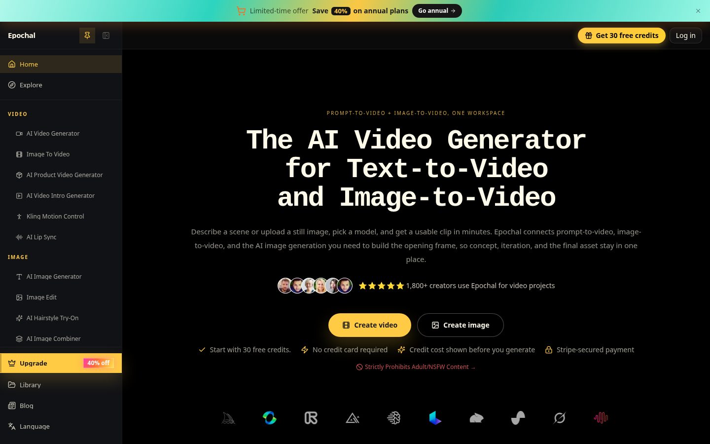 Epochal Homepage