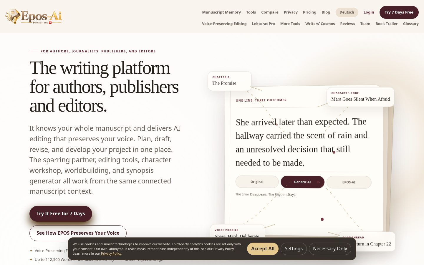 EPOS-AI Homepage