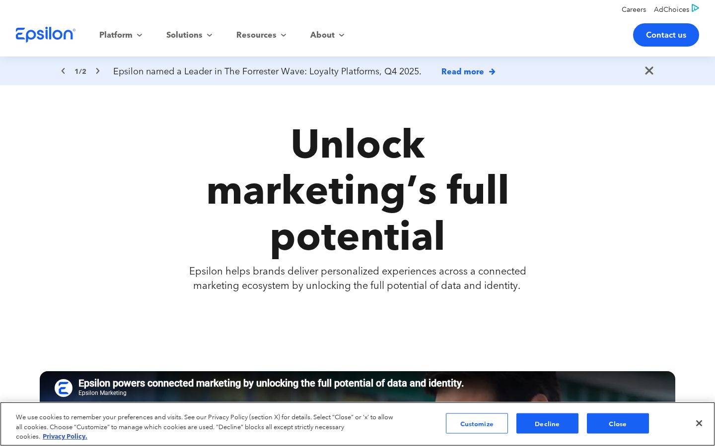 Epsilon Homepage