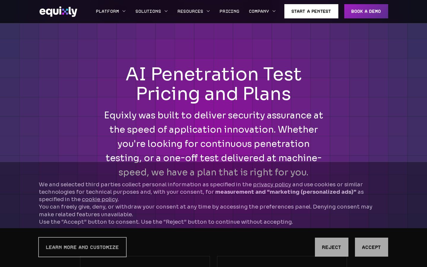 Equixly Pricing
