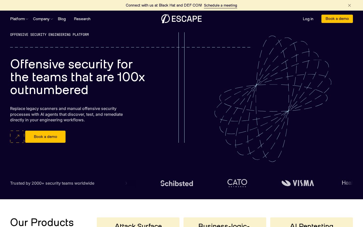 Escape Homepage