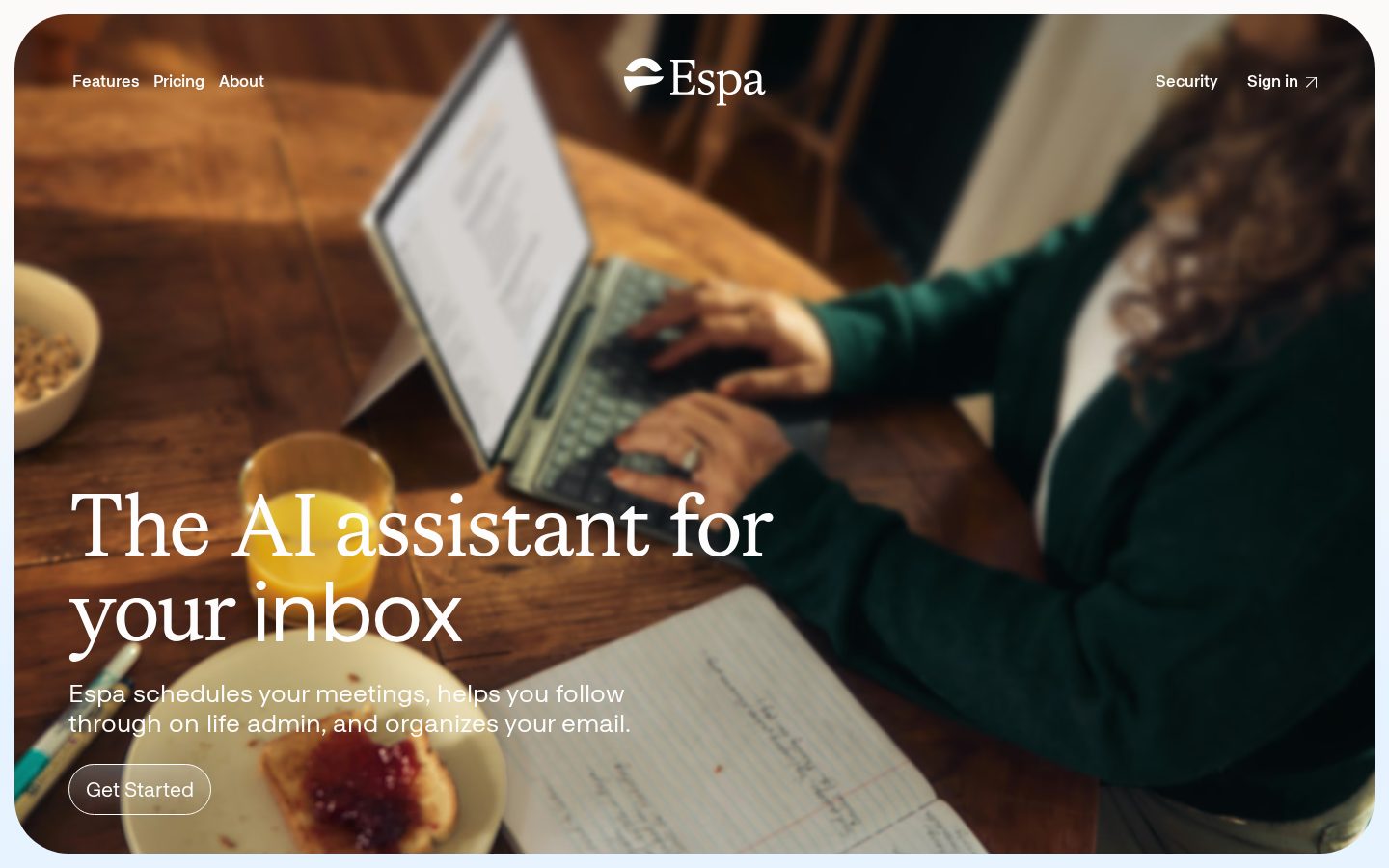 Espa Homepage