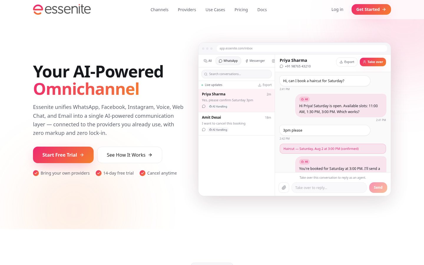 Essenite Homepage