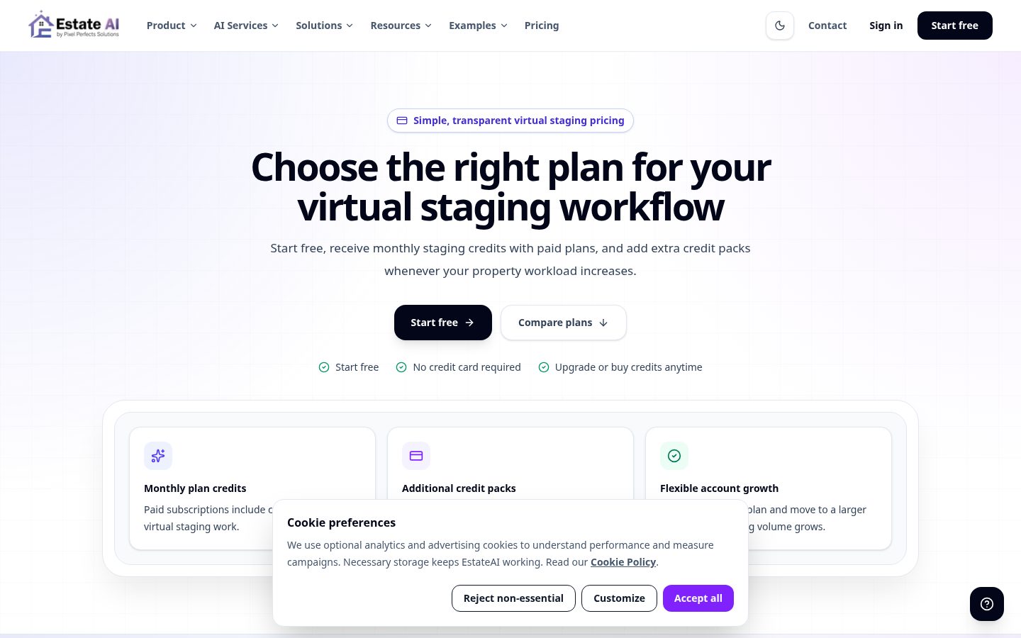 EstateAI By Pixel Perfects Solutions Pricing