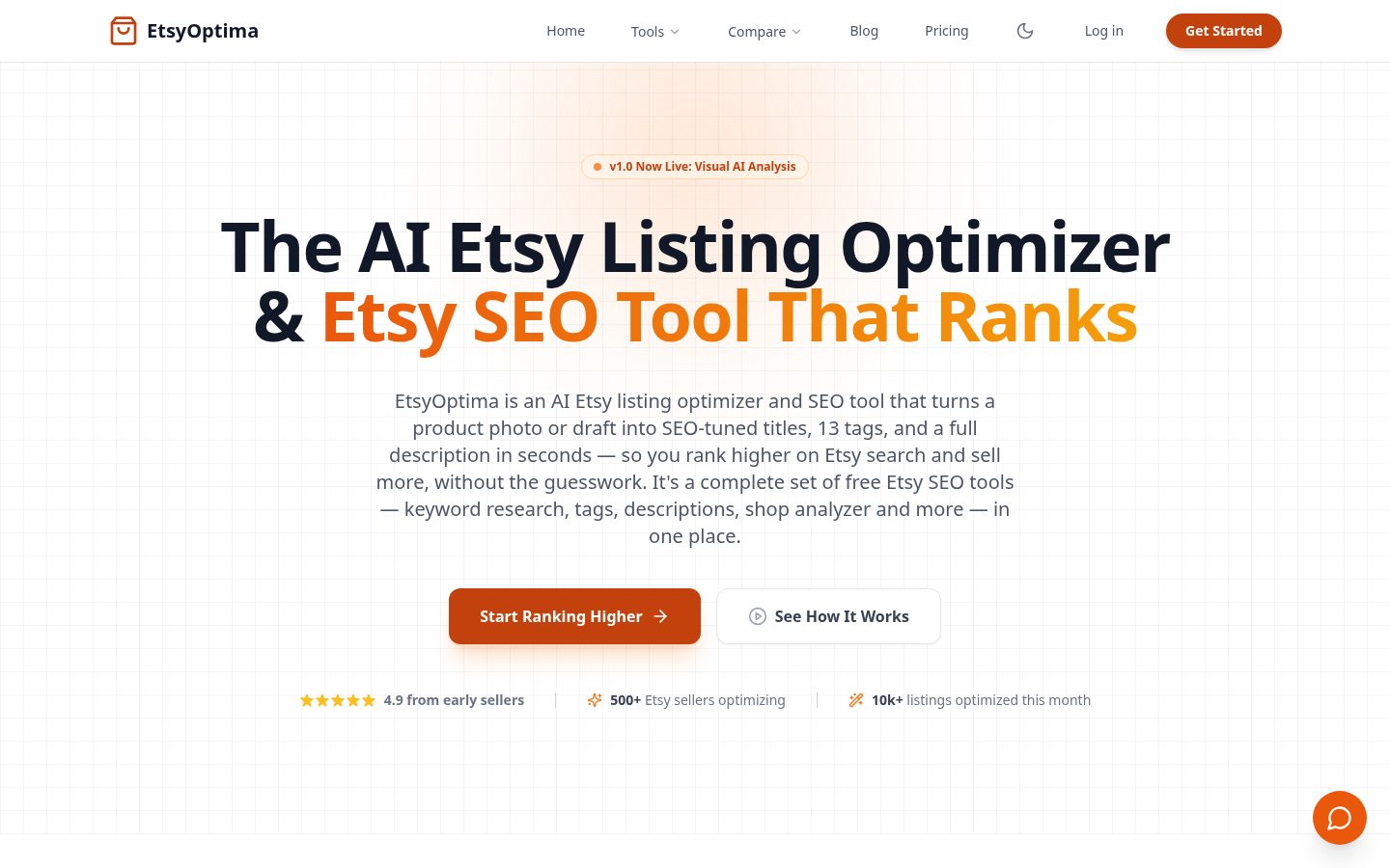 EtsyOptima Homepage