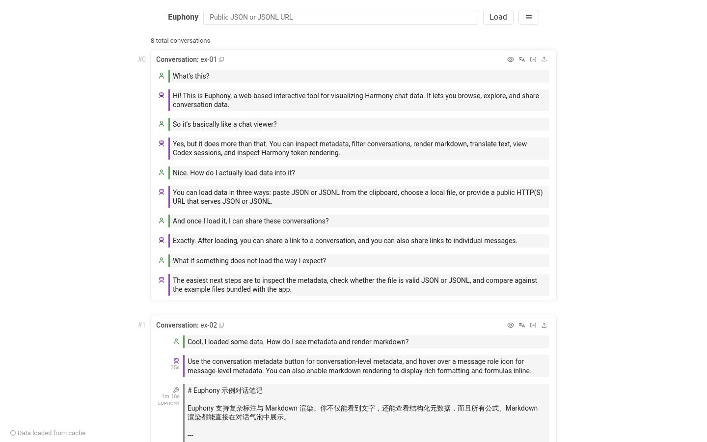 Euphony Homepage