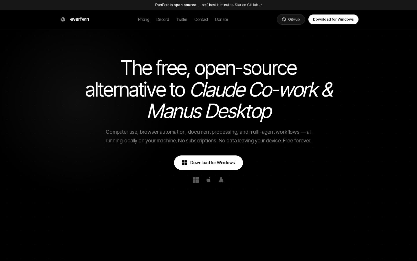 EverFern Homepage