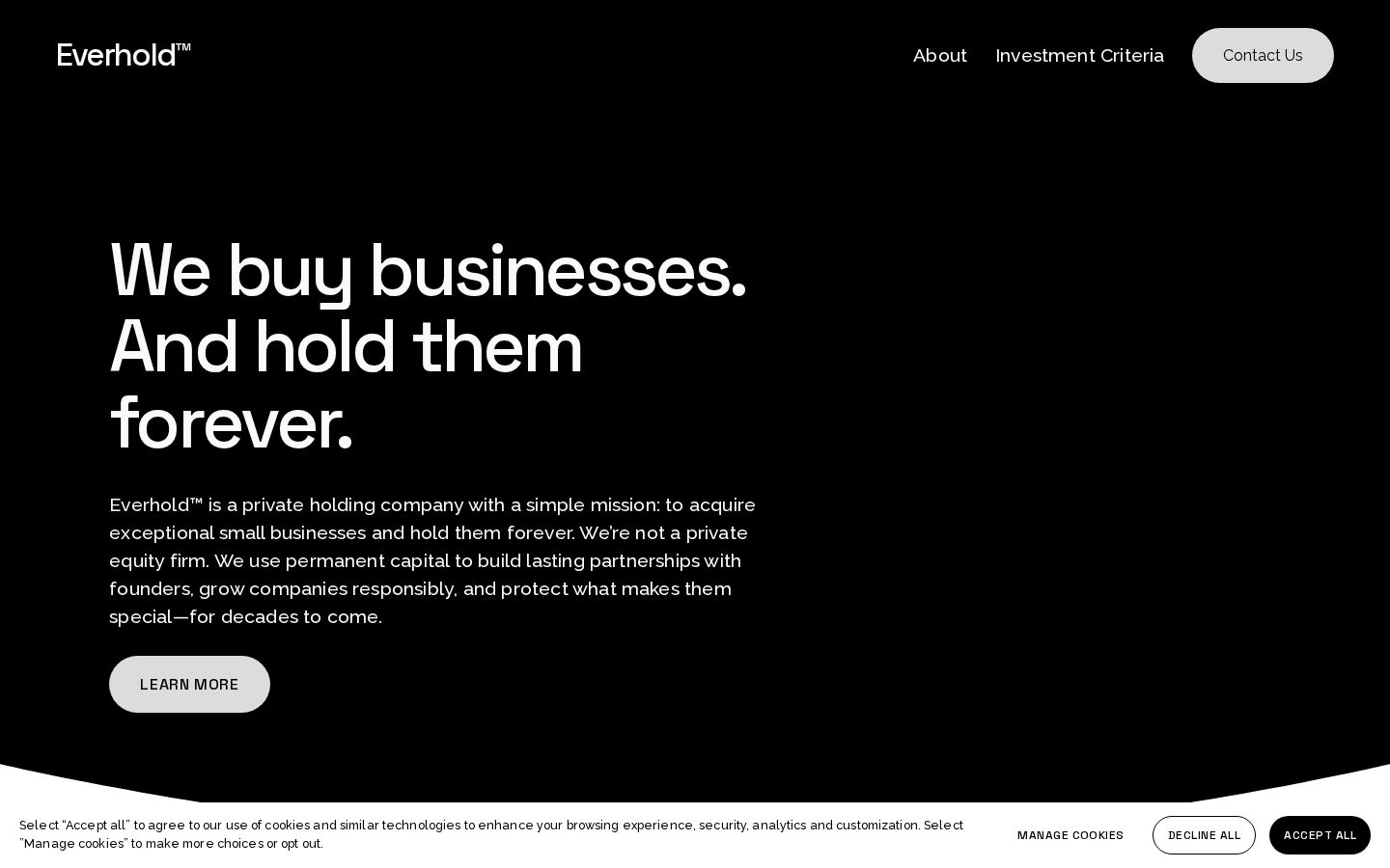 Everhold Homepage