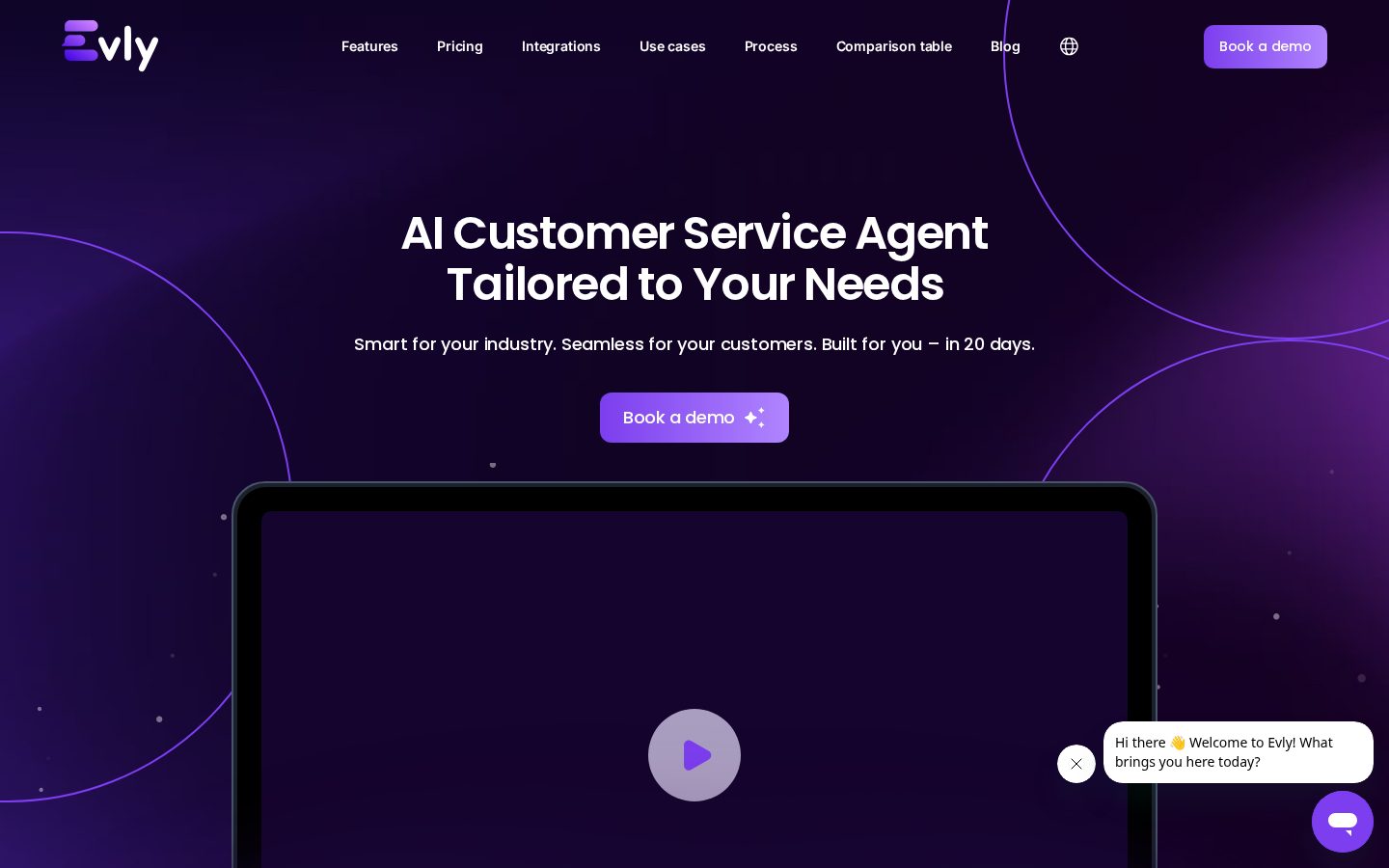 Everly Homepage