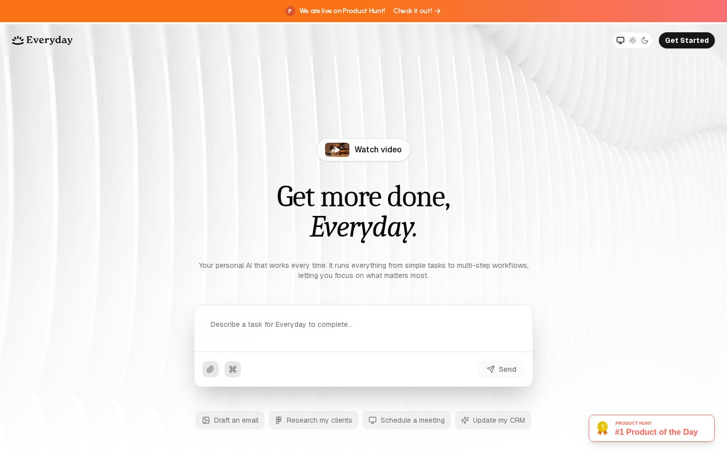 Everyday Homepage
