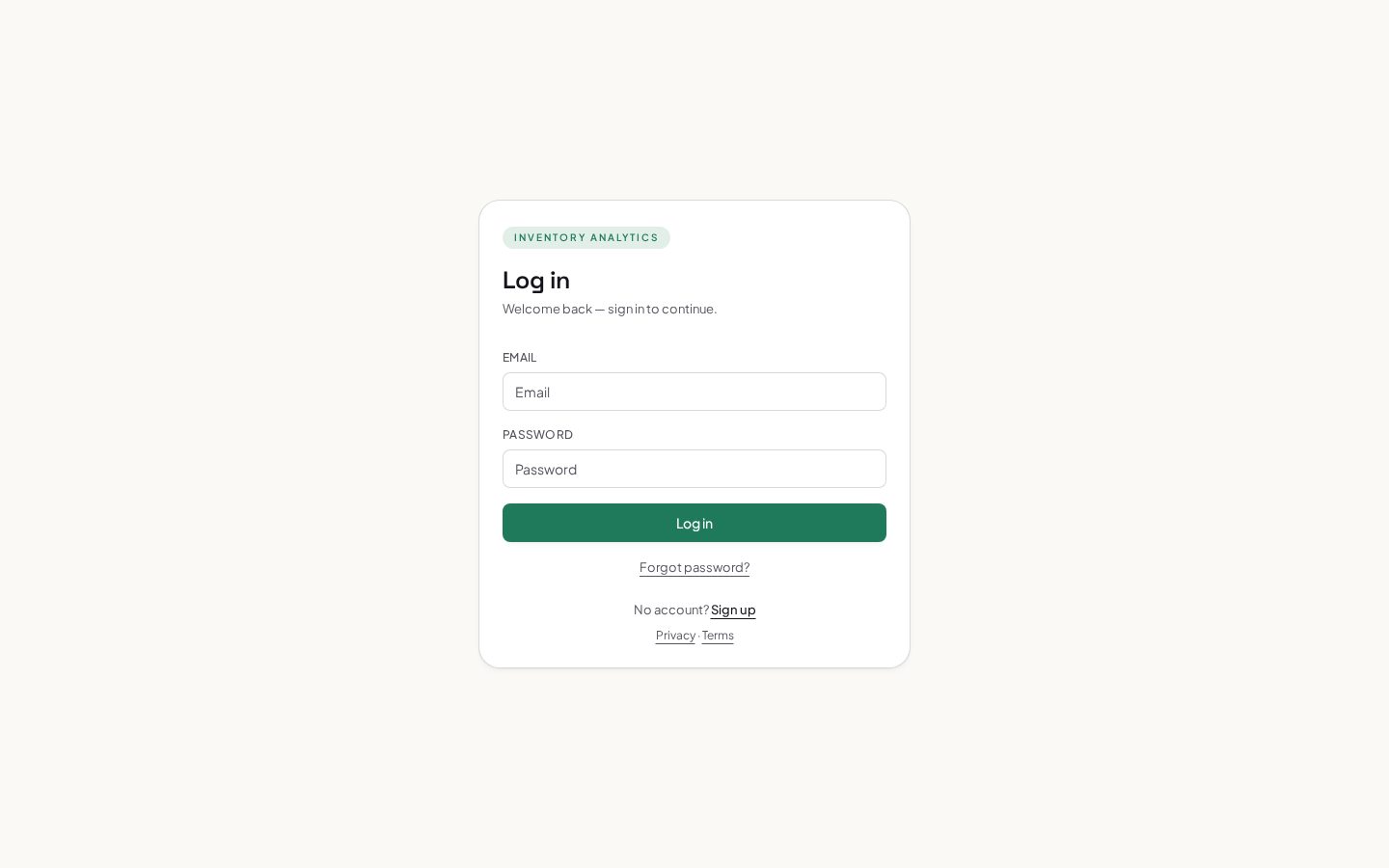 Evowerk Intelligence Homepage