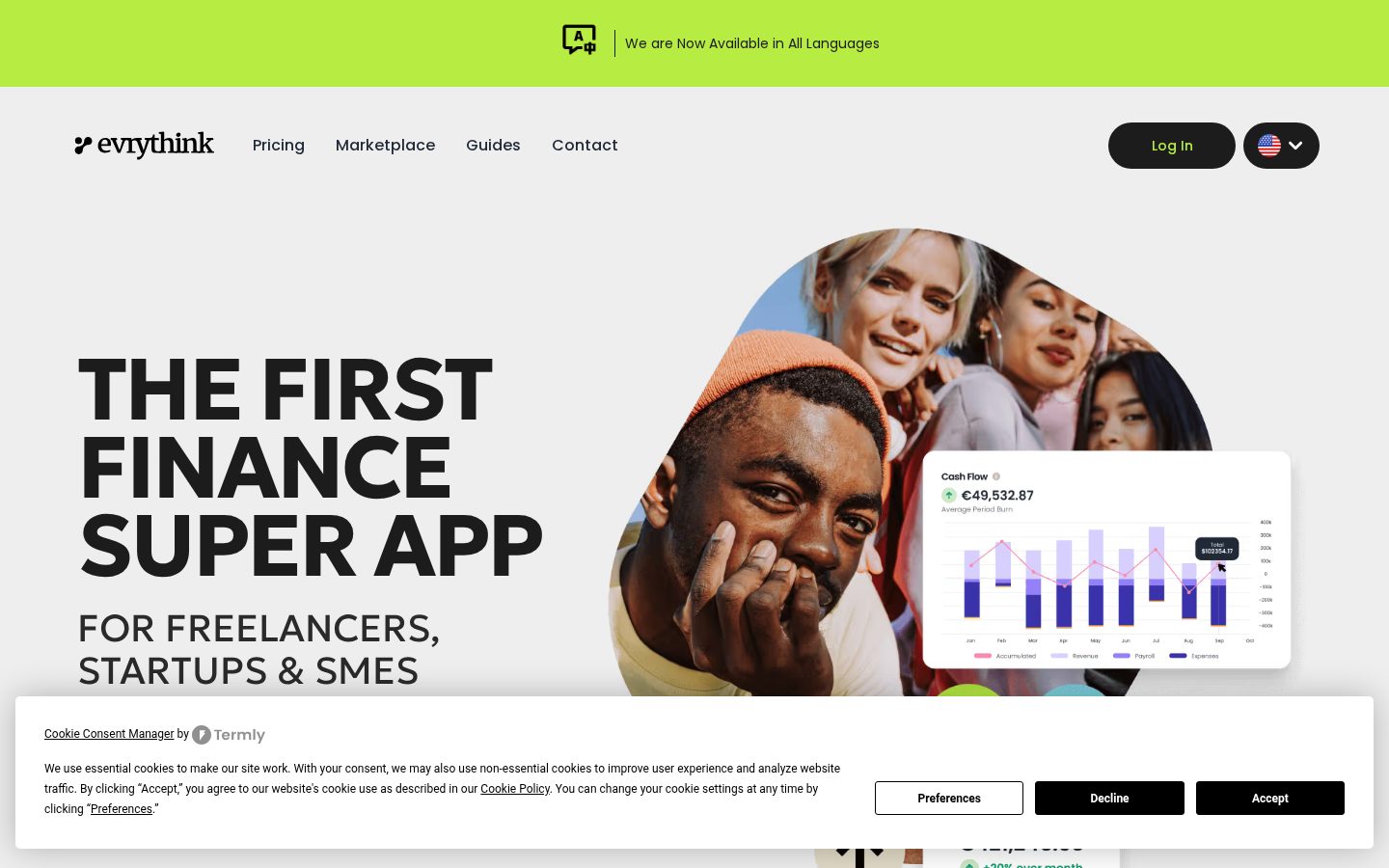 Evrythink Homepage
