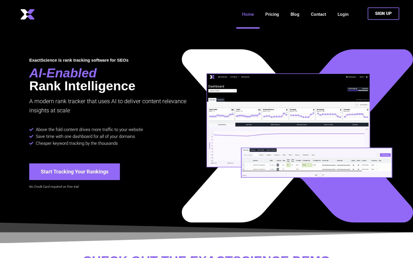 ExactScience Homepage
